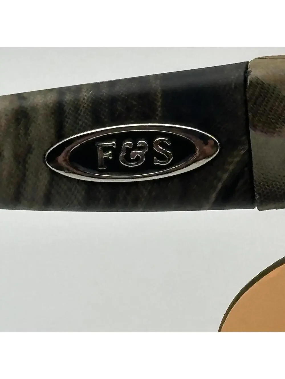 Field & Stream Camouflage Sports Sunglasses with Orange Lenses
